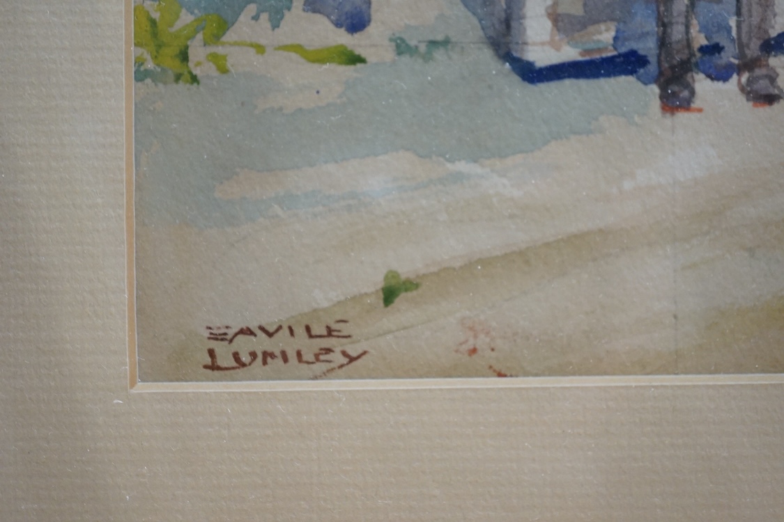 John Savile Lumley (1876-1960), pair of watercolours, Coaching scenes, each signed, 23 x 35cm. Condition - fair to good